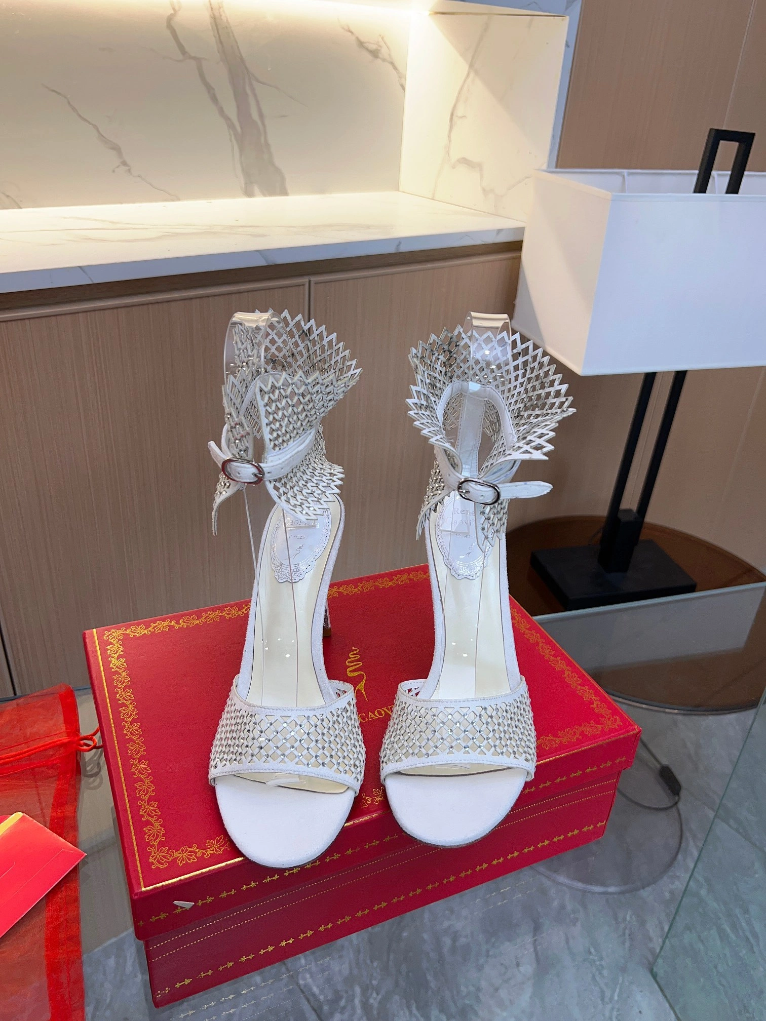 COCO-- R595 C11897-105-C001-V741 Heel height：9.5CM sheepskin item:D-X000F2840